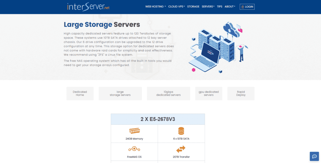 Interserver-大存储服务器产品介绍及选购指南