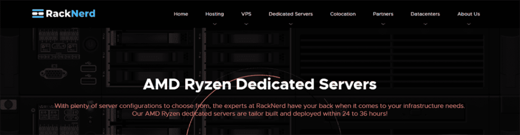 Racknerd AMD独立服务器产品介绍及选购指南