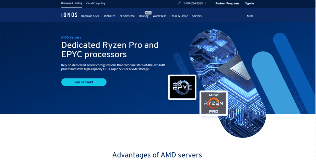 Ionos AMD服务器产品介绍及选购指南