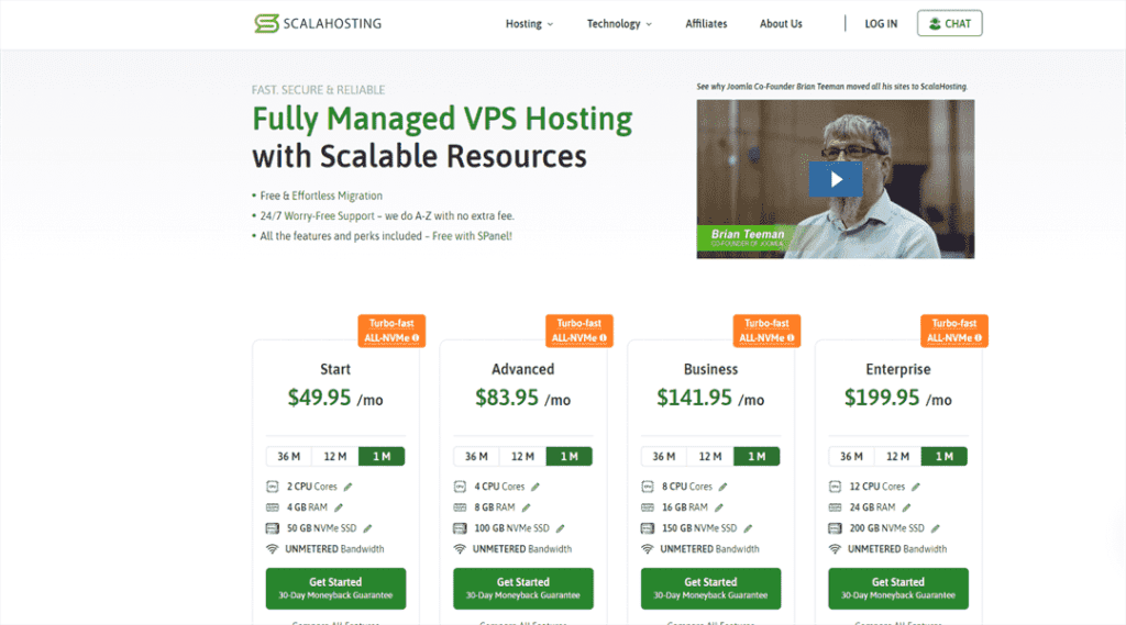 Scala hosting 托管VPS主机产品介绍及选购指南