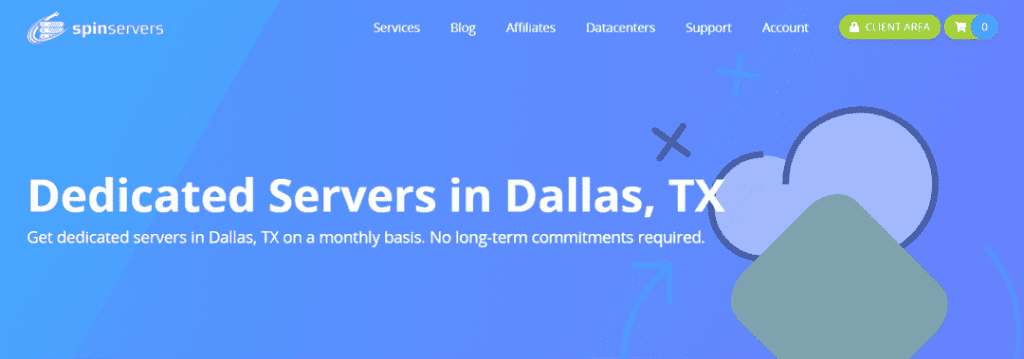 Spin Servers 德克萨斯州服务器产品介绍及选购指南