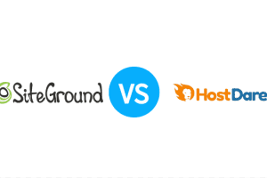 2022年Siteground VS Hostdare WordPress主机产品对比