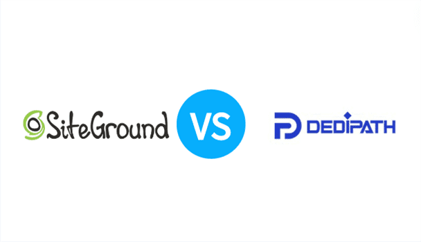 2023年Siteground VS Dedipath 虚拟主机产品对比