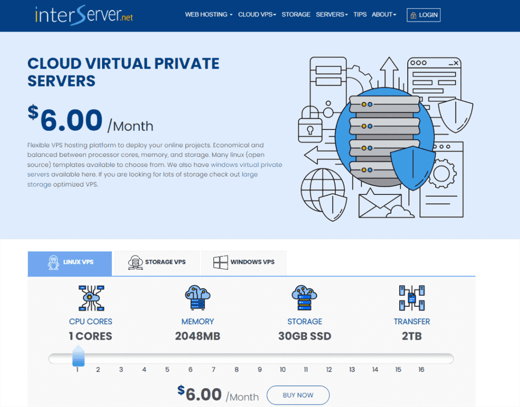 Interserver美国VPS主机半价优惠，每月仅需$3起