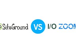 2023年Siteground VS IOzoom WordPress主机产品对比