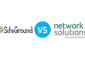 2023年Siteground VS Network Solutions WordPress主机产品对比