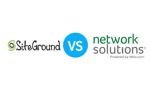 2023年Siteground VS Network Solutions WordPress主机产品对比