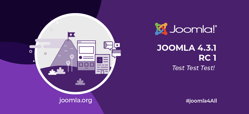 Joomla 4.3.1 RC发布：提供测试基础，发掘新特性