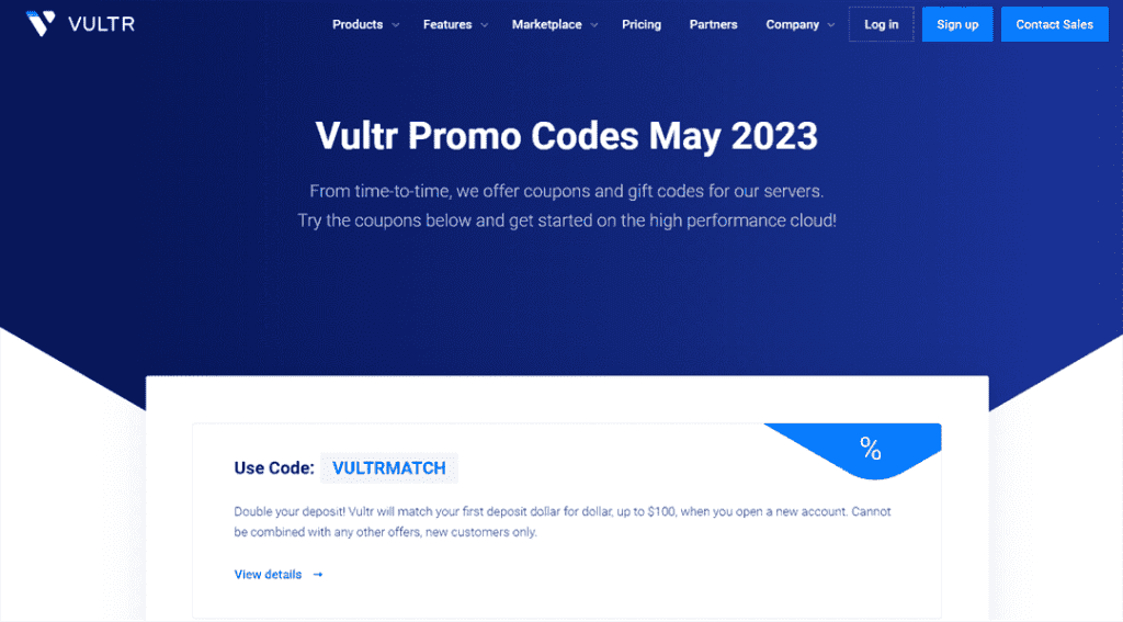 Vultr 2023年5月优惠来袭 使用三重优惠券开始高性能云计算之旅