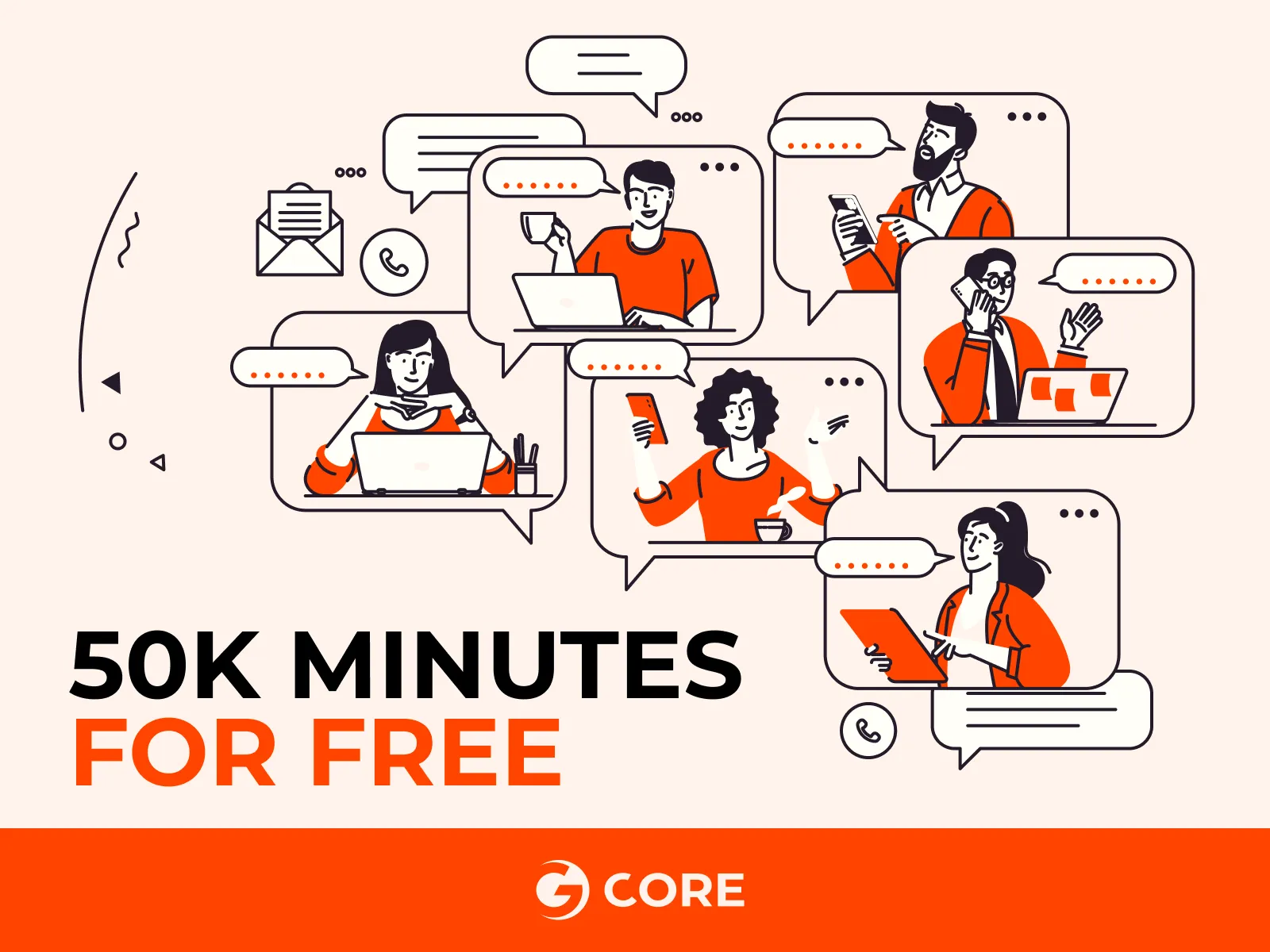 Gcore在线视频会议免费分钟数增至50000，领先竞争对手